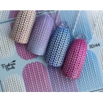 Cosy Nail Wraps 3D